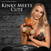 Gagged Teddy Bear Plush-French Quarter Lingerie